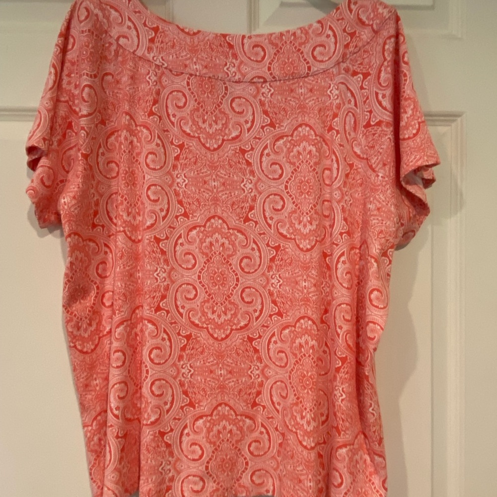 Rafaella Woman - Short Sleeve Print Top